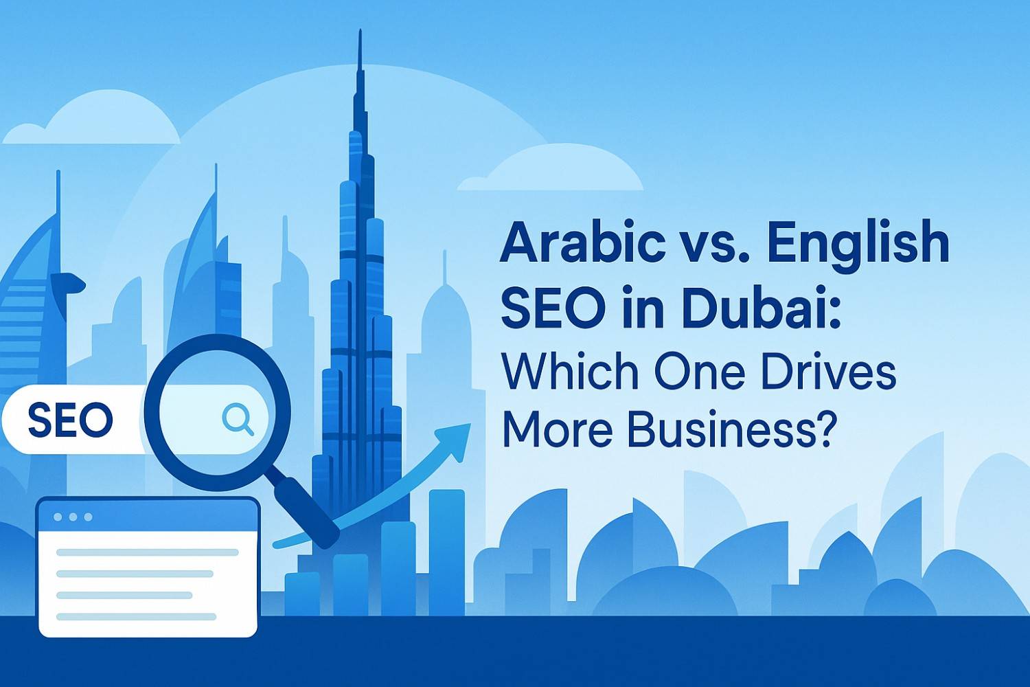 Arabic vs English SEO in Dubai